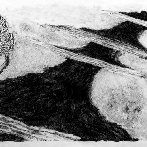 malatsion, "A story of water and earth. Slowing down", 2024